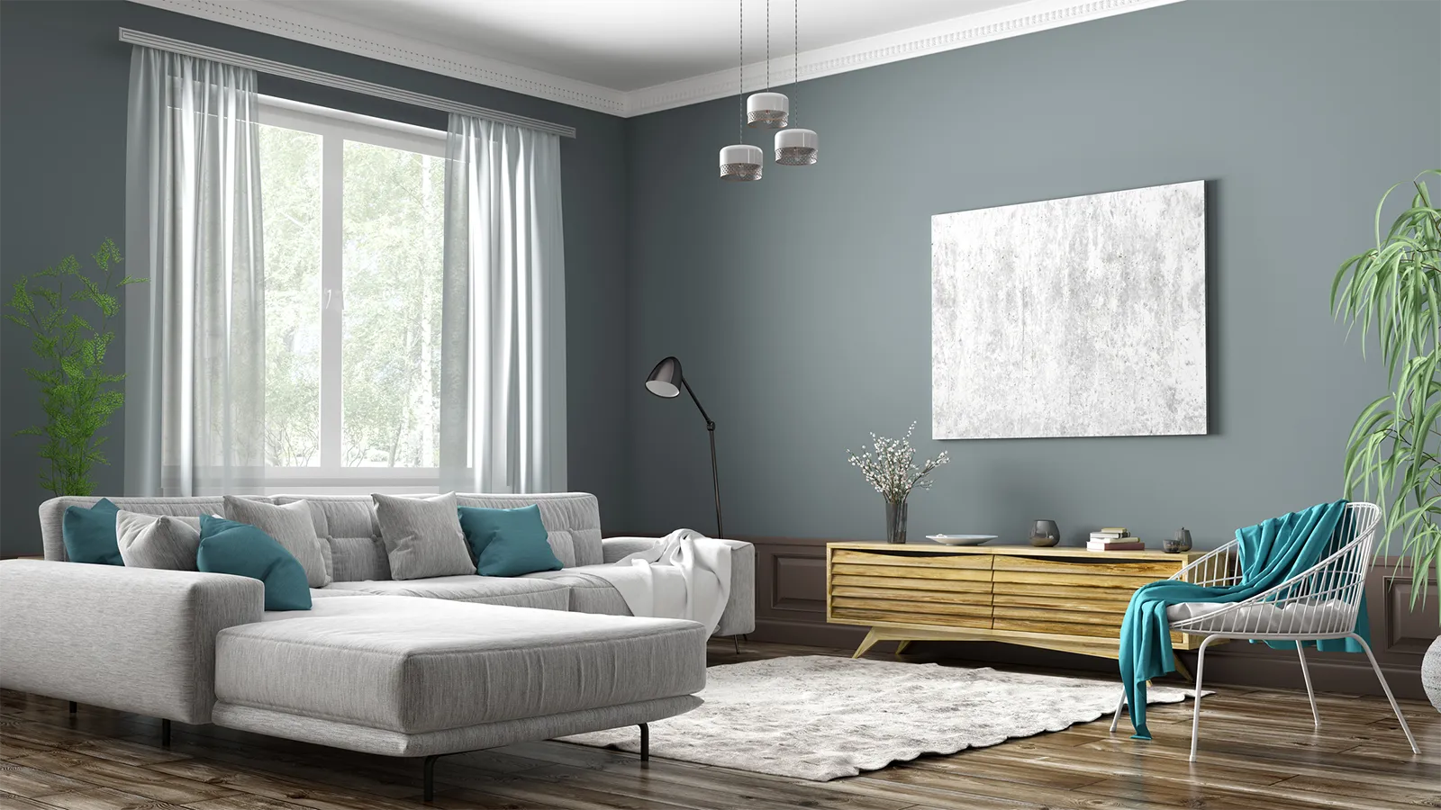 Freshly painted room showing local painting project quality